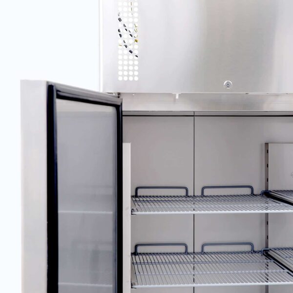 Bromic UC1300SD-NR Upright Fridge - 1300L - 2 Doors - Stainless Steel - Image 6