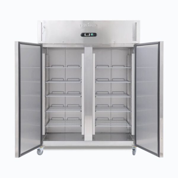Bromic UC1300SD-NR Upright Fridge - 1300L - 2 Doors - Stainless Steel - Image 5
