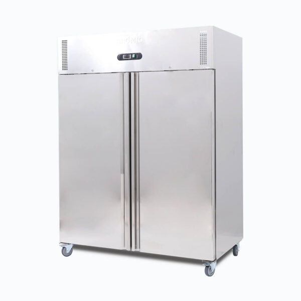 Bromic UC1300SD-NR Upright Fridge - 1300L - 2 Doors - Stainless Steel - Image 4