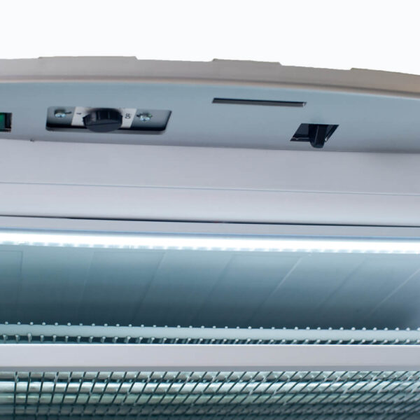 Bromic UF0374LS-NR Upright Display Freezer - 300L - 1 Door - Flat Glass - Lightbox - Image 10