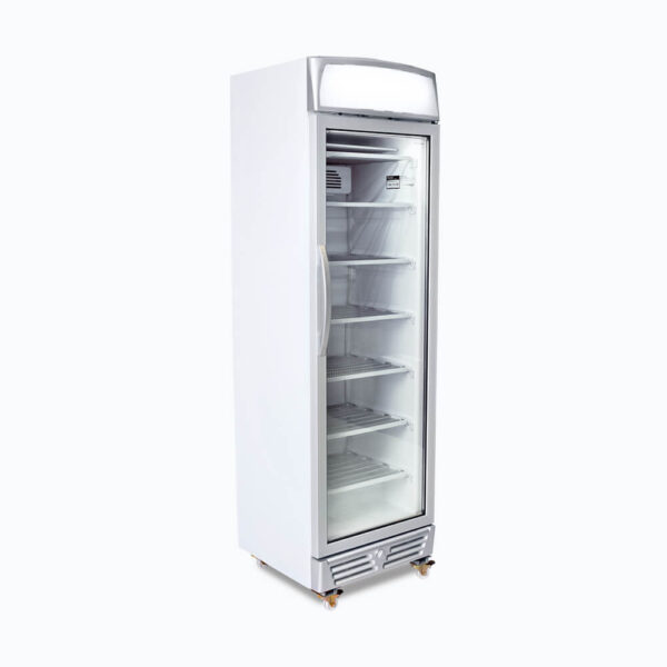 Bromic UF0374LS-NR Upright Display Freezer - 300L - 1 Door - Flat Glass - Lightbox - Image 6
