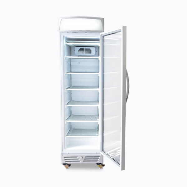 Bromic UF0374LS-NR Upright Display Freezer - 300L - 1 Door - Flat Glass - Lightbox - Image 8