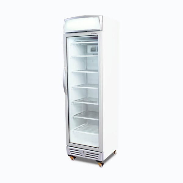 Bromic UF0374LS-NR Upright Display Freezer - 300L - 1 Door - Flat Glass - Lightbox - Image 7