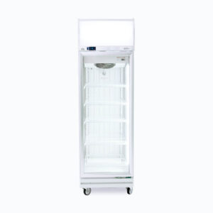 Bromic UF0500LF Upright Display Freezer - 444L - 1 Door - Flat Glass - Lightbox