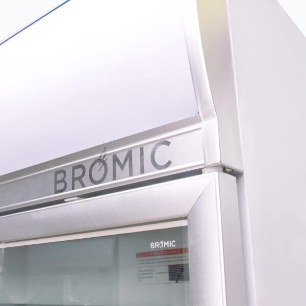Bromic UF1500LF Upright Display Freezer - 1507L - 3 Doors - Flat Glass - Lightbox - Image 6