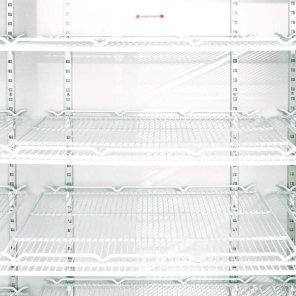 Bromic UF1500LF Upright Display Freezer - 1507L - 3 Doors - Flat Glass - Lightbox - Image 5