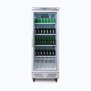 Bromic GM0300-NR Upright Display Fridge - 290L - 1 Door - Flat Glass
