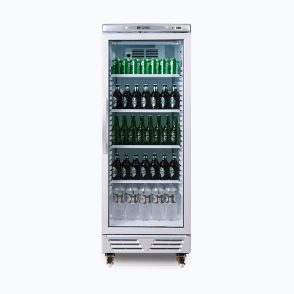 Bromic GM0300-NR Upright Display Fridge - 290L - 1 Door - Flat Glass