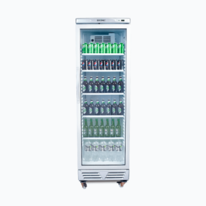 Bromic GM0374-NR Upright Display Fridge - 372L - 1 Door - Flat Glass