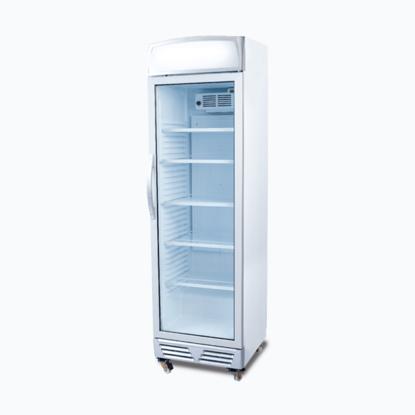 Bromic GM0374L-NR Upright Display Fridge - 372L - 1 Door - Flat Glass - Lightbox - Image 7