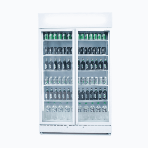 GM1000LWECO Bromic 2 Flat Glass Upright Display Fridge 960L