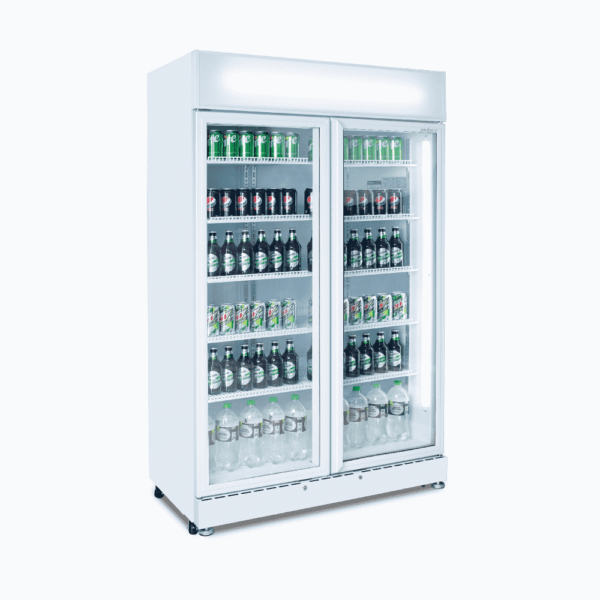 GM1000LWECO Bromic 2 Flat Glass Upright Display Fridge 960L - Image 2
