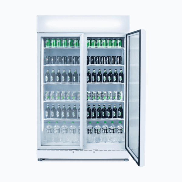GM1000LWECO Bromic 2 Flat Glass Upright Display Fridge 960L - Image 4