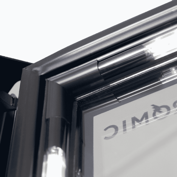 Bromic GM1100B-NR Upright Display Fridge - 1126L - 2 Door - Flat Glass - Image 11