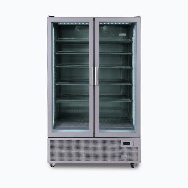 Bromic GM1100S-NR Upright Display Fridge - 1126L - 2 Door - Flat Glass - Image 2