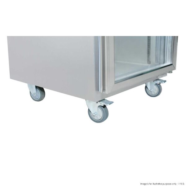 SUCG500 F.E.D Thermaster Single Door Upright Display Fridge - Image 2