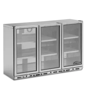 Williams BC3SS-80 Bottle Cooler - Three Door Stainless Steel Bottle Cooler 800mm High