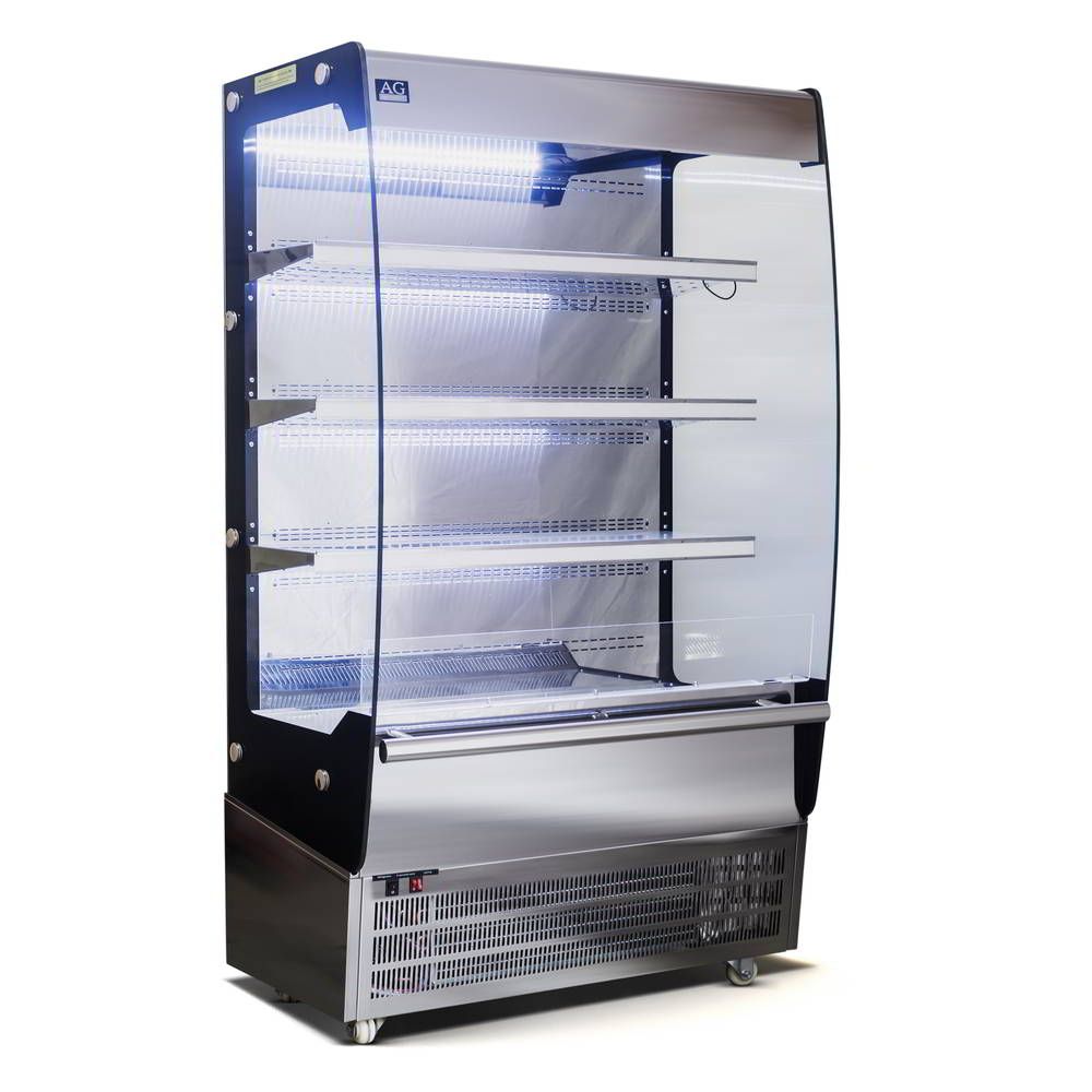 AG FGOR1200LC 1200MM – 580 Litre – Open Showcase Fridge
