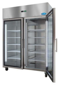 Nuline Two Door Refrigerated Incubator Stainless Steel Solid Doors 1400 litres MFi140TN