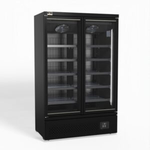 AG CSB1000 Supermarket Two Glass Doors Upright Display Fridge - 1000 Litre