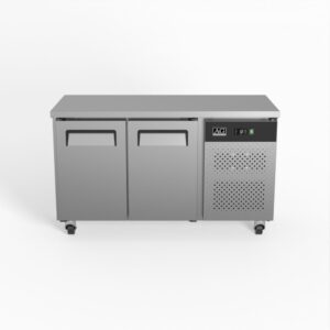 AG SLX2100TN Commercial Two Door Worktop / Under Bench Fridge 600mm Depth