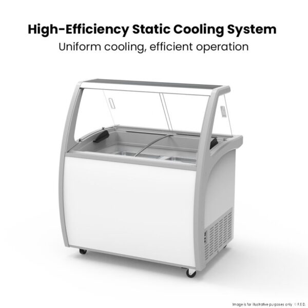 SD-325P F.E.D Thermaster 300L Gelato Display - Image 10