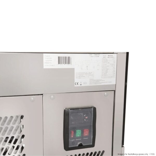 GAN-1200RF3 Modern 3 Shelves Cake or Food Display - Image 3