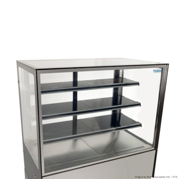 GAN-1200RF3 Modern 3 Shelves Cake or Food Display - Image 5