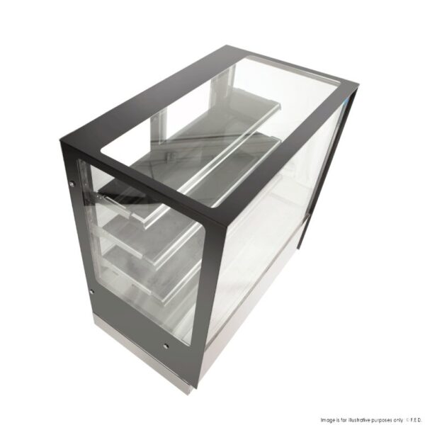 GAN-1200RF3 Modern 3 Shelves Cake or Food Display - Image 4