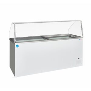 ICS Pacific Nova 6 Display Chest Freezer 5 Litre Containers 13 Display + 36 Reserve