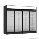 Four Door Display Fridge