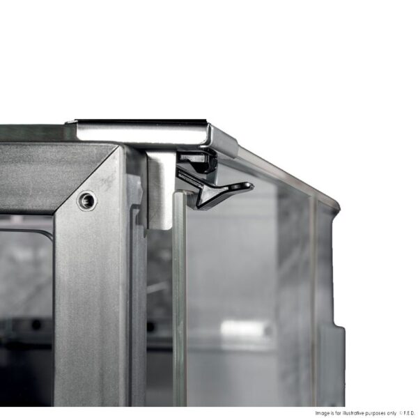 TDMR-0925 F.E.D Tecnodom Series MR9.5 Silver Wide Deli Display - Image 6