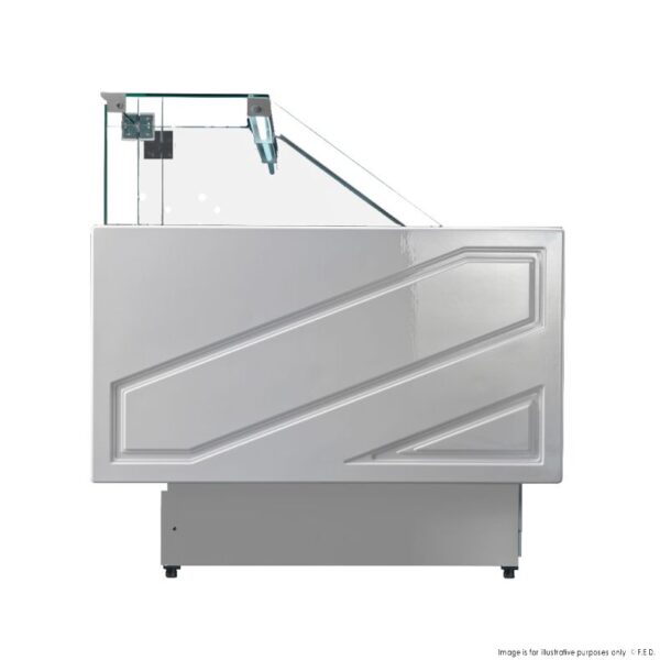 TDMR-0925 F.E.D Tecnodom Series MR9.5 Silver Wide Deli Display - Image 4