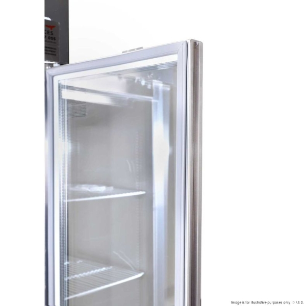 SUCG1000 F.E.D Double Door Upright Display Fridge - Image 4