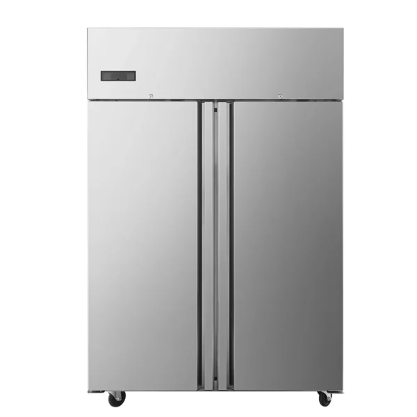 JBF80FSGR Atosa Slimline Upright Double Door Freezer 860L