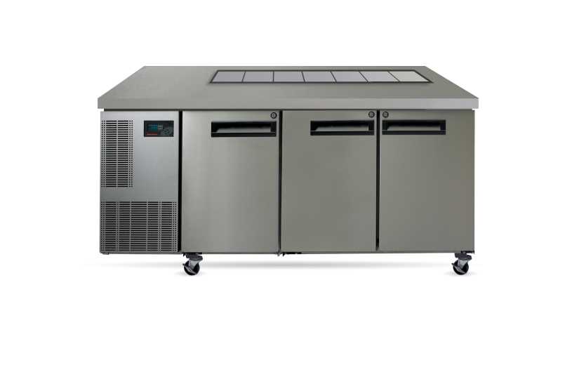 SKOPE PG400 3 Solid Door 1/1 Preparation GN Fridge