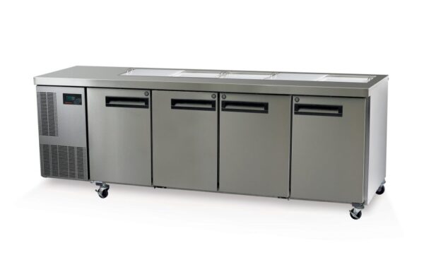 SKOPE PG550 4 Solid Door 1/1 Preparation GN Fridge - Image 2