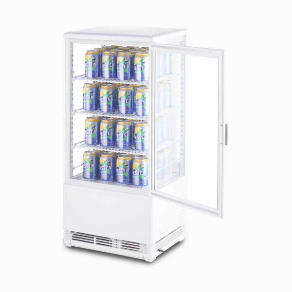 Bromic CT0080G4W-NR Countertop Fridge - 78L - 1 Door - Flat Glass - Image 4
