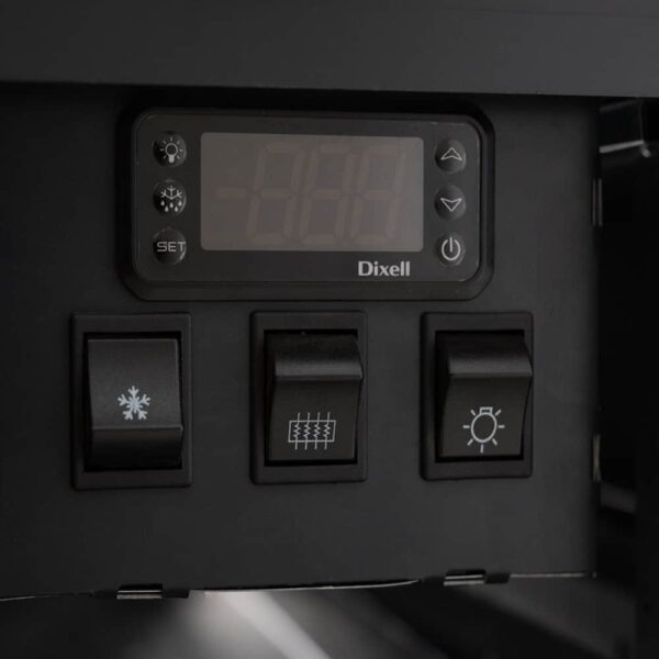 Bromic DD1875CG-NR Curved Glass Deli Display - 1955mm - Image 4