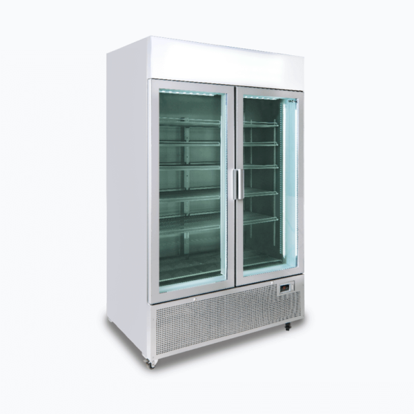 Bromic GM1100LS-NR Upright Display Fridge - 1082L - 2 Door - Flat Glass - Lightbox - Image 6