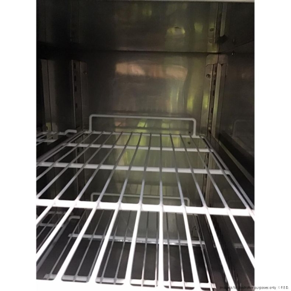 GN4100TN F.E.D TROPICALISED 4 Door Gastronorm Bench Fridge - Image 7