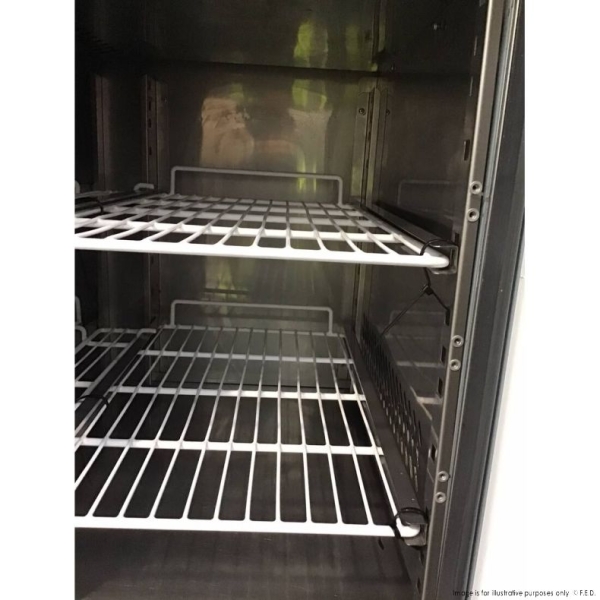 GN4100TN F.E.D TROPICALISED 4 Door Gastronorm Bench Fridge - Image 6
