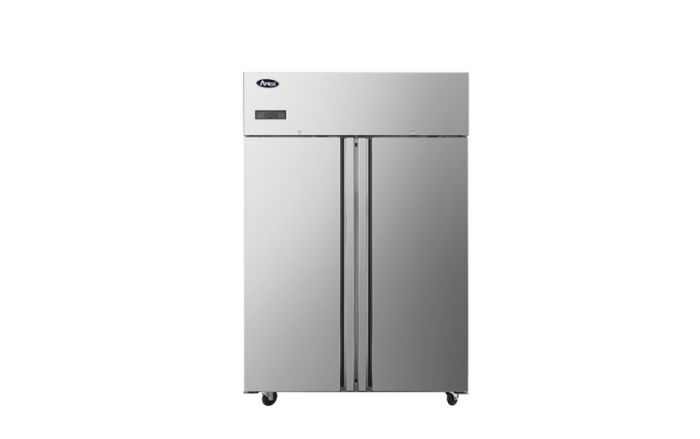 JBF80RSGR Atosa Capacity: 860L Slimline Upright Double Door Fridge