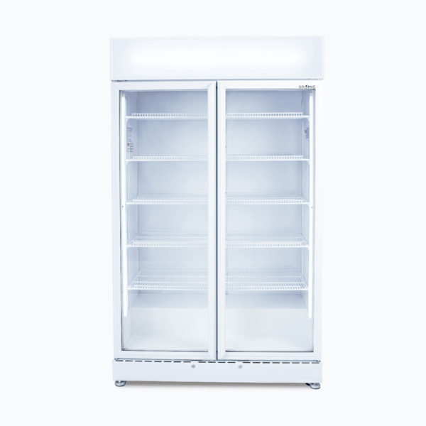 GM0900LWECO BROMIC 2 Doors Upright Display Fridge 885L – White - Image 14
