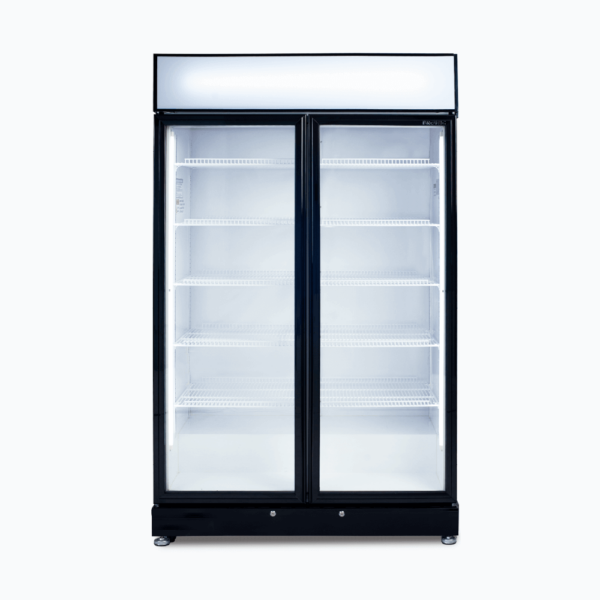 GM0900LBECO BROMIC 2 Doors Upright Display Fridge 885L – Black - Image 11