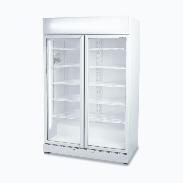 GM0900LWECO BROMIC 2 Doors Upright Display Fridge 885L – White - Image 11