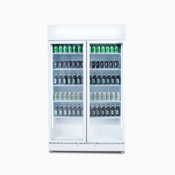 GM0900LWECO BROMIC 2 Doors Upright Display Fridge 885L – White
