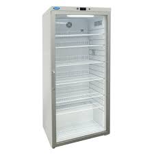 NULINE HR600G Drug Fridge – Glass Door – 570 Litre