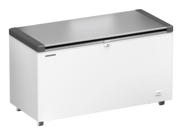 EFL 4656 Liebherr 404L Flip Lid Chest Freezer, stainless steel lid - Image 4