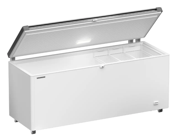 EFL 6056 Liebherr 542L Flip Lid Chest Freezer, stainless steel lid - Image 3
